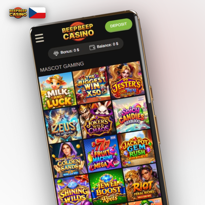 Beep Beep Casino nabízí přes 5 000 slotů s demo režimem v mobilní aplikaci