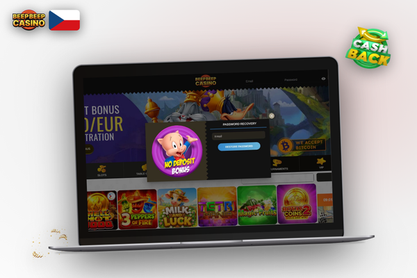 Nový účet v Beep Beep Casino – nastavení dvoufaktorového ověření a limitů odpovědného hraní