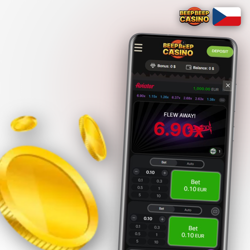 Beep Beep Casino VIP program — elegantní karta a trofej pro věrné hráče