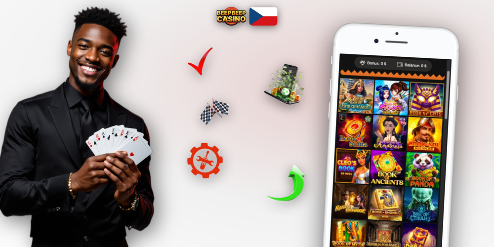 Infografika akumulace věrnostních bodů a udržení VIP statusu v Beep Beep Casino