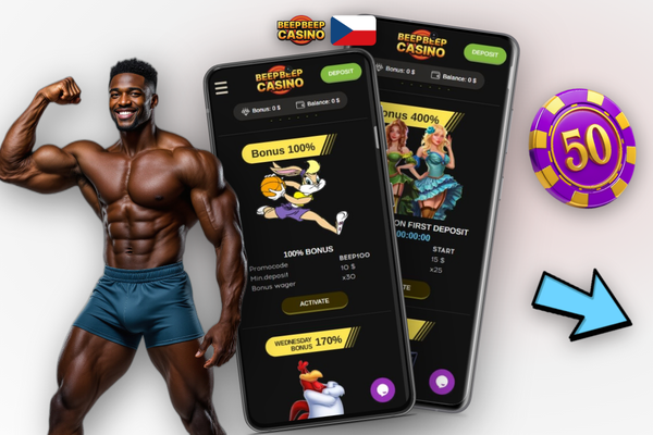 Podmínky protočení bonusu Beep Beep Casino po zadání promo kódu DUCK250